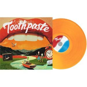 Crystal Tides - Toothpaste - Orange Colored Vinyl  LP LP